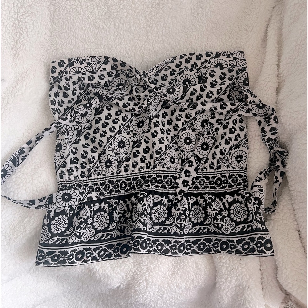 LOFT- Floral Tube Top/ Halter Top Combo